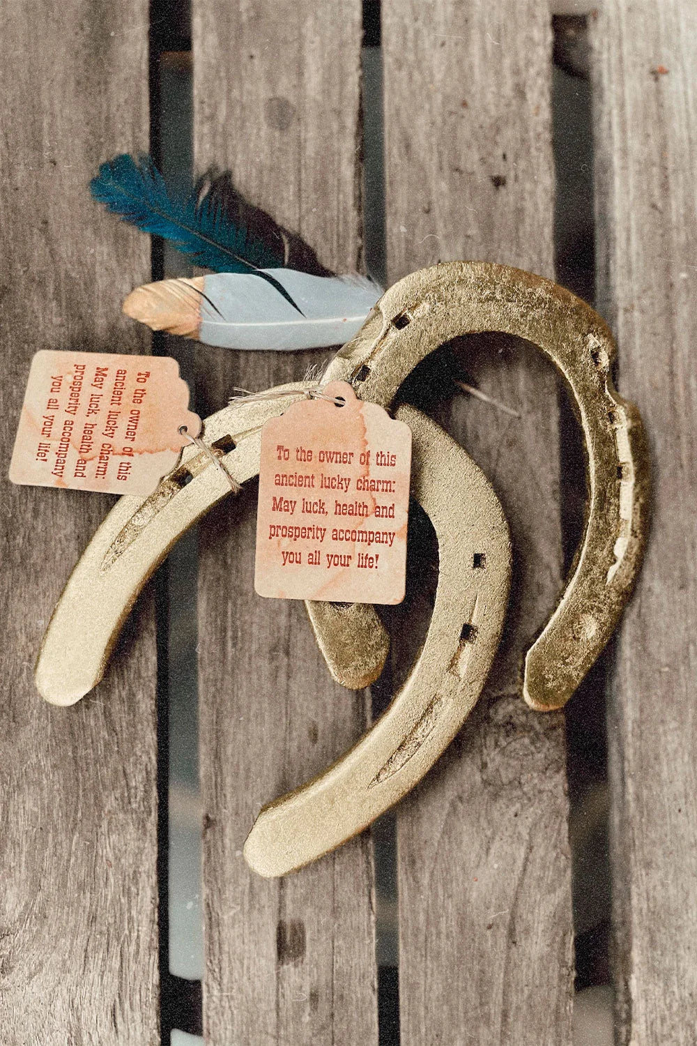 Golden Horseshoes / Amuletos de la Suerte