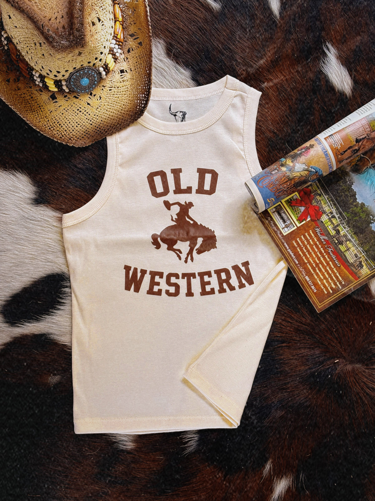 Baby Yellow Rodeo Tank Top