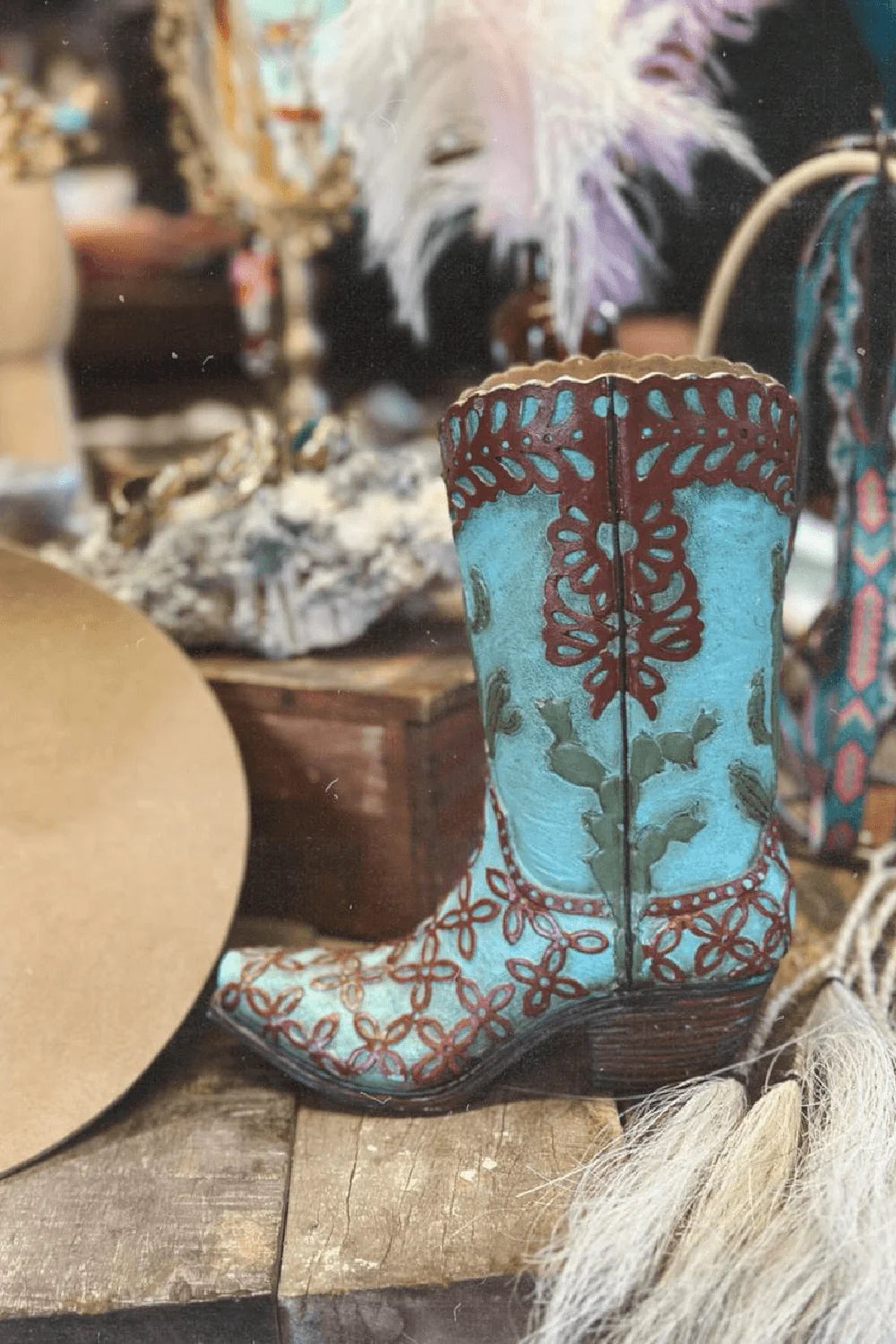 Flower Boot / Bota Decorativa