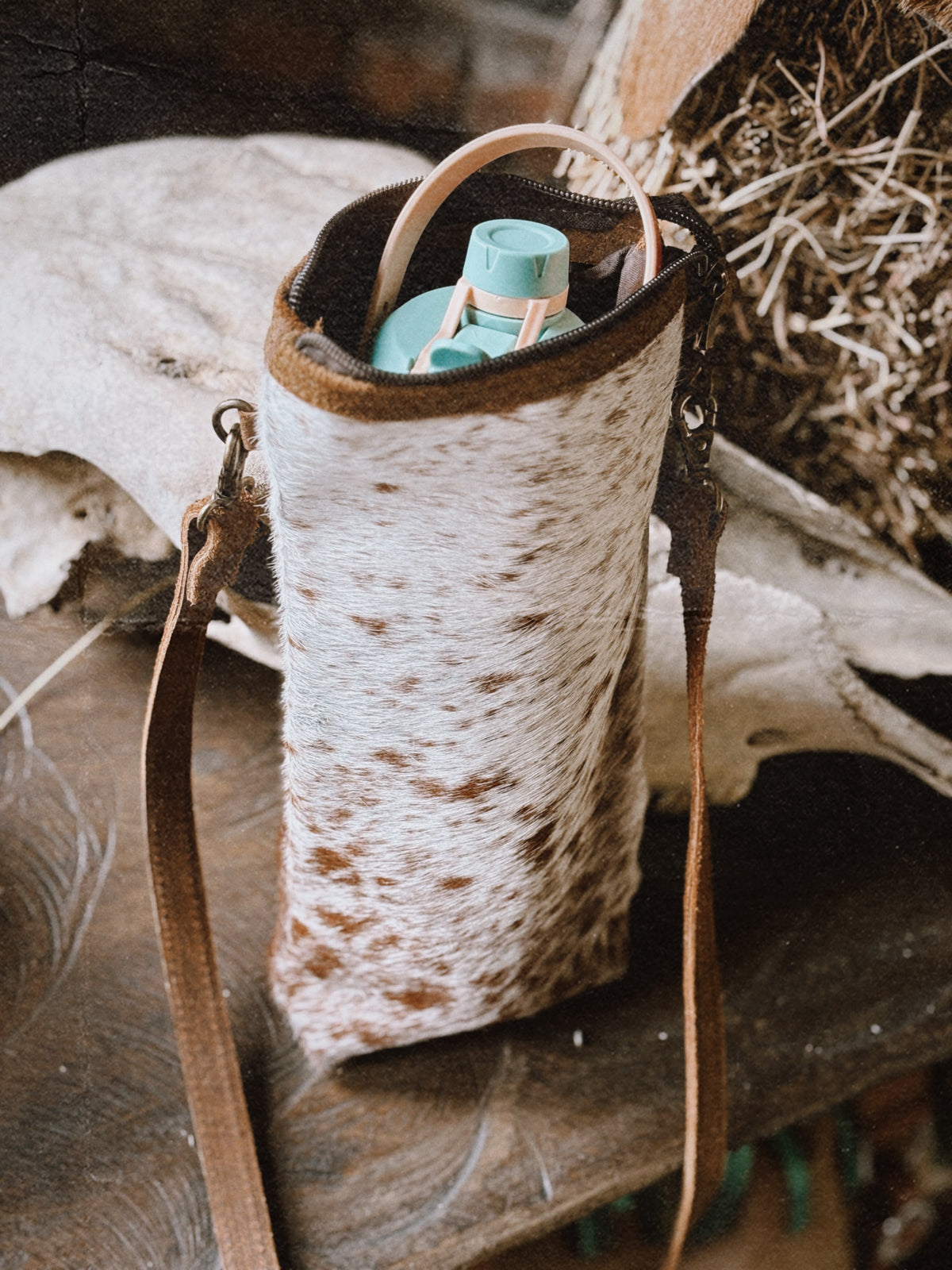Cowhide Bottle Bags