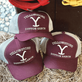 Yellowstone Cap Burgundy