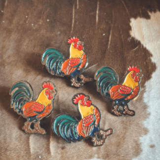 Pin Gallo Vaquero